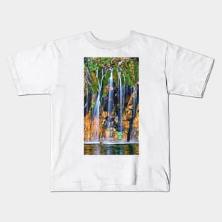 Upper Falls of Hanging Lake Kids T-Shirt